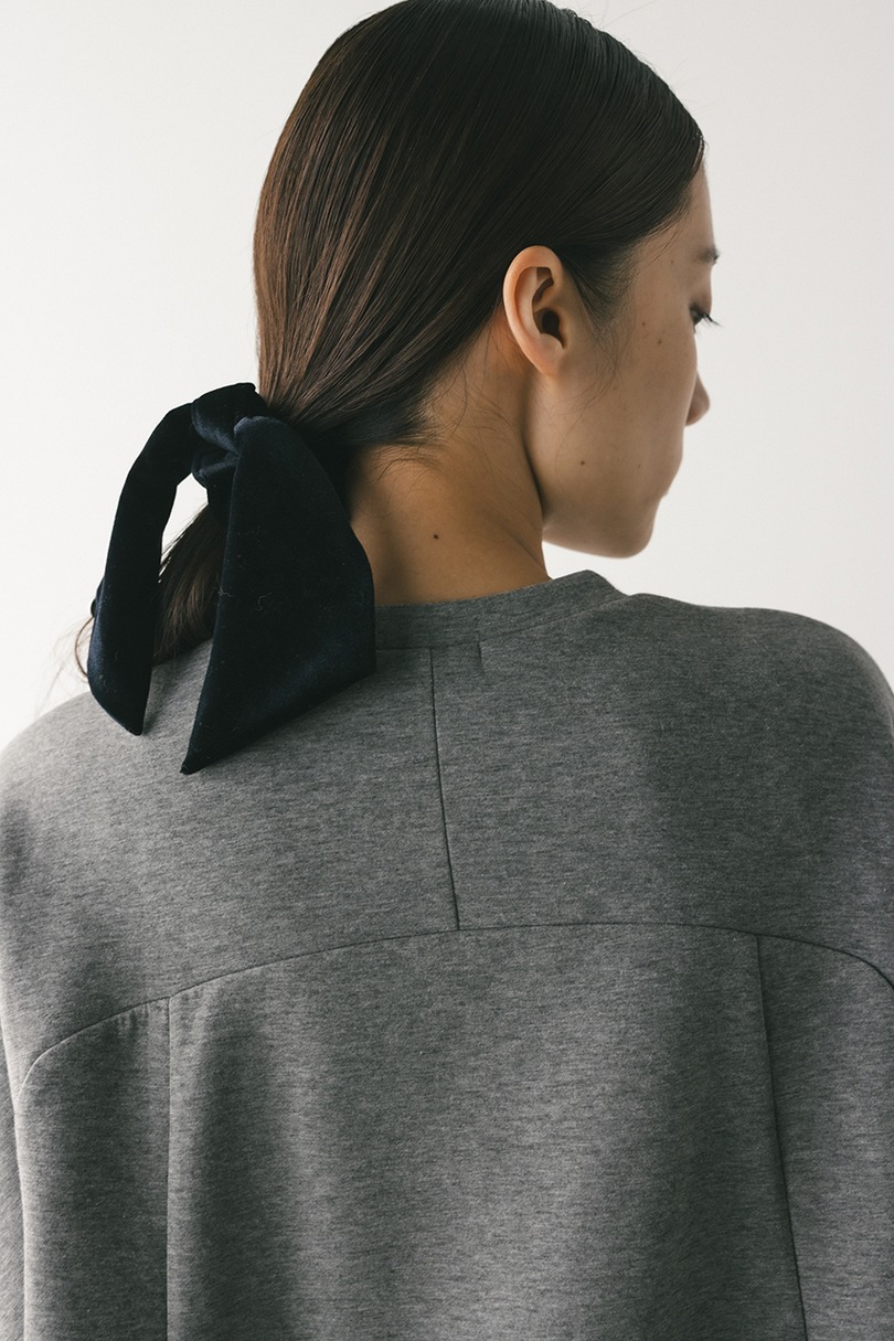 バックパネルポンチスウェットトップ 詳細画像 GRY 12