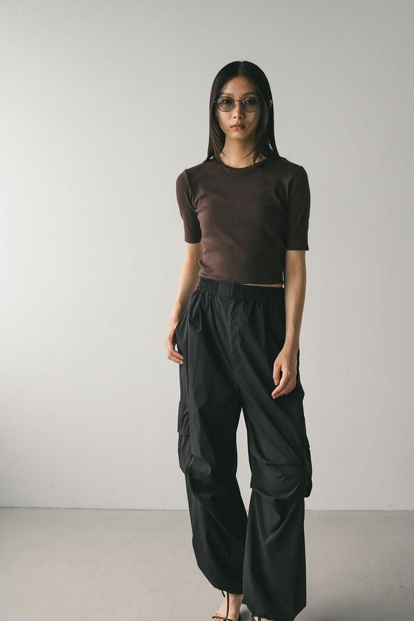 ハーフスリーブT 詳細画像 BRN 2