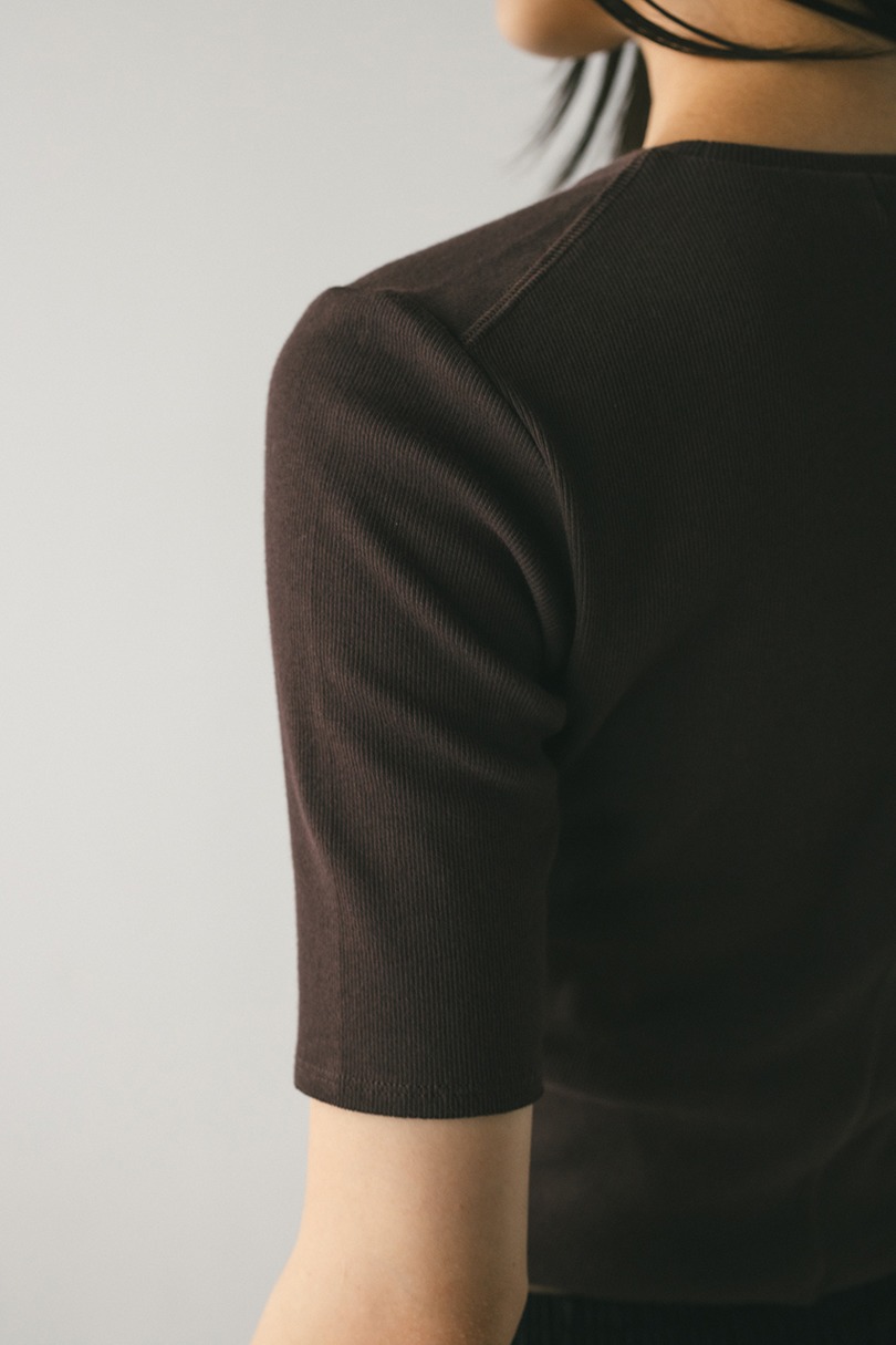 ハーフスリーブT 詳細画像 BRN 9