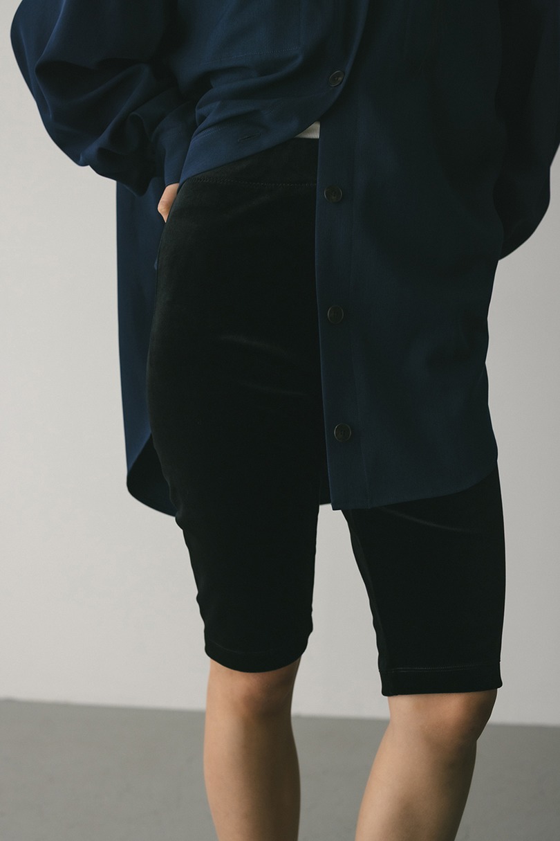 ベロアバイカーパンツ