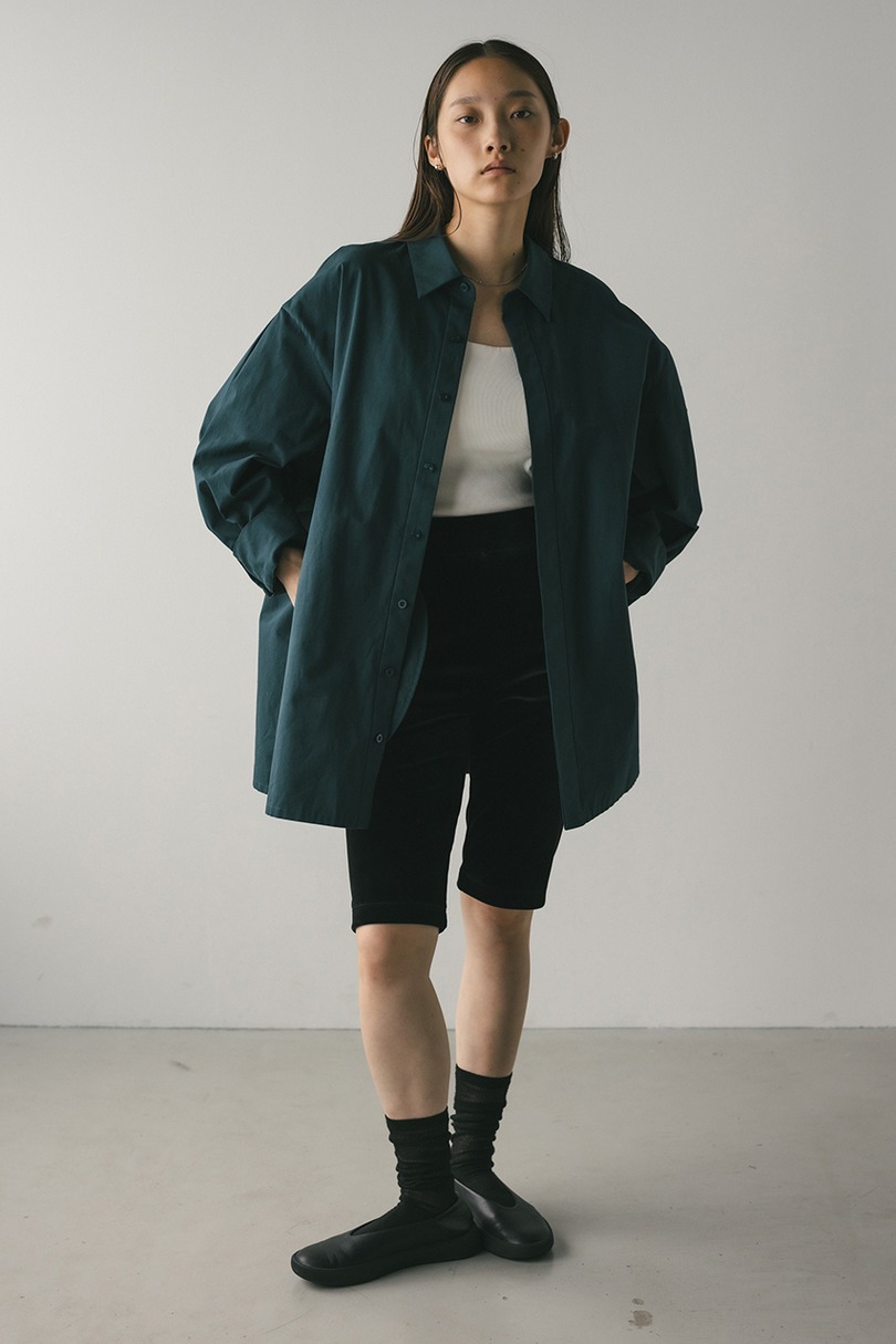 ベロアバイカーパンツ 詳細画像 BLK 3