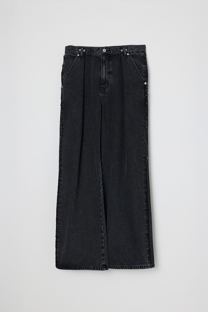 ワイドタックデニム 詳細画像 BLK 11