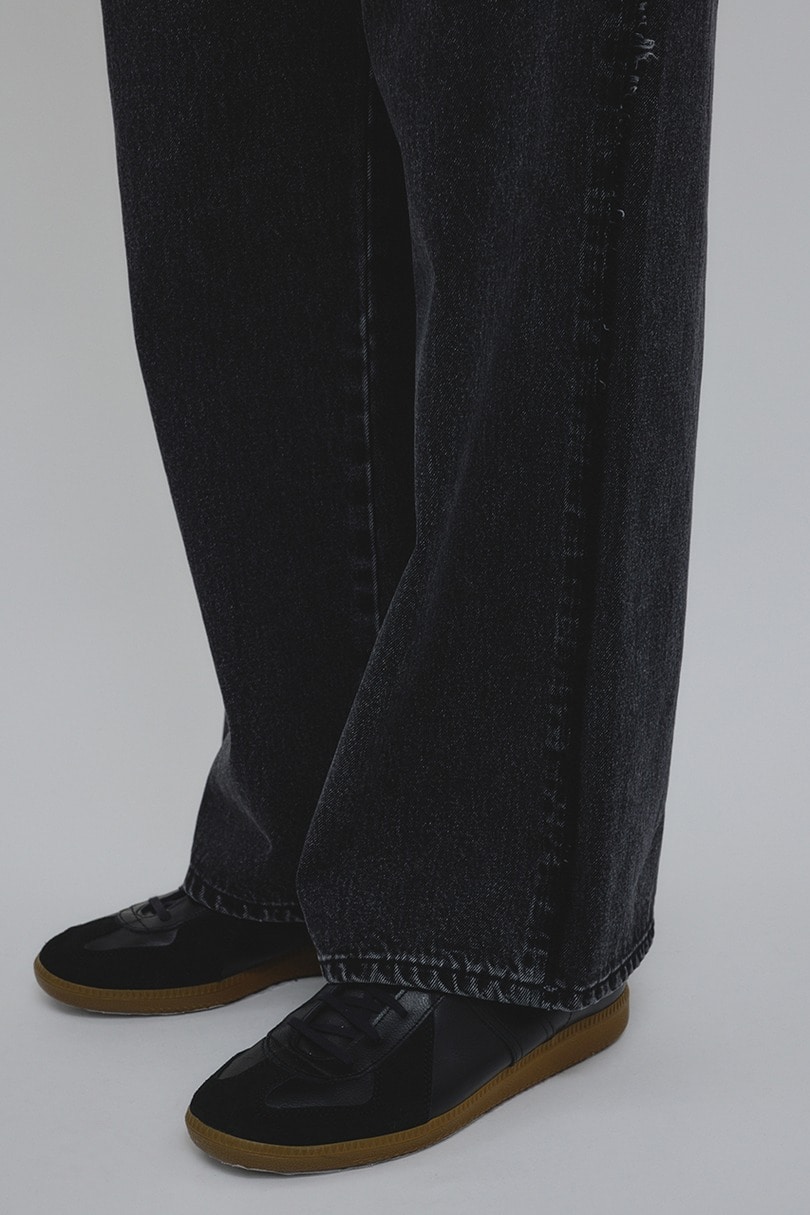 ワイドタックデニム 詳細画像 BLK 8