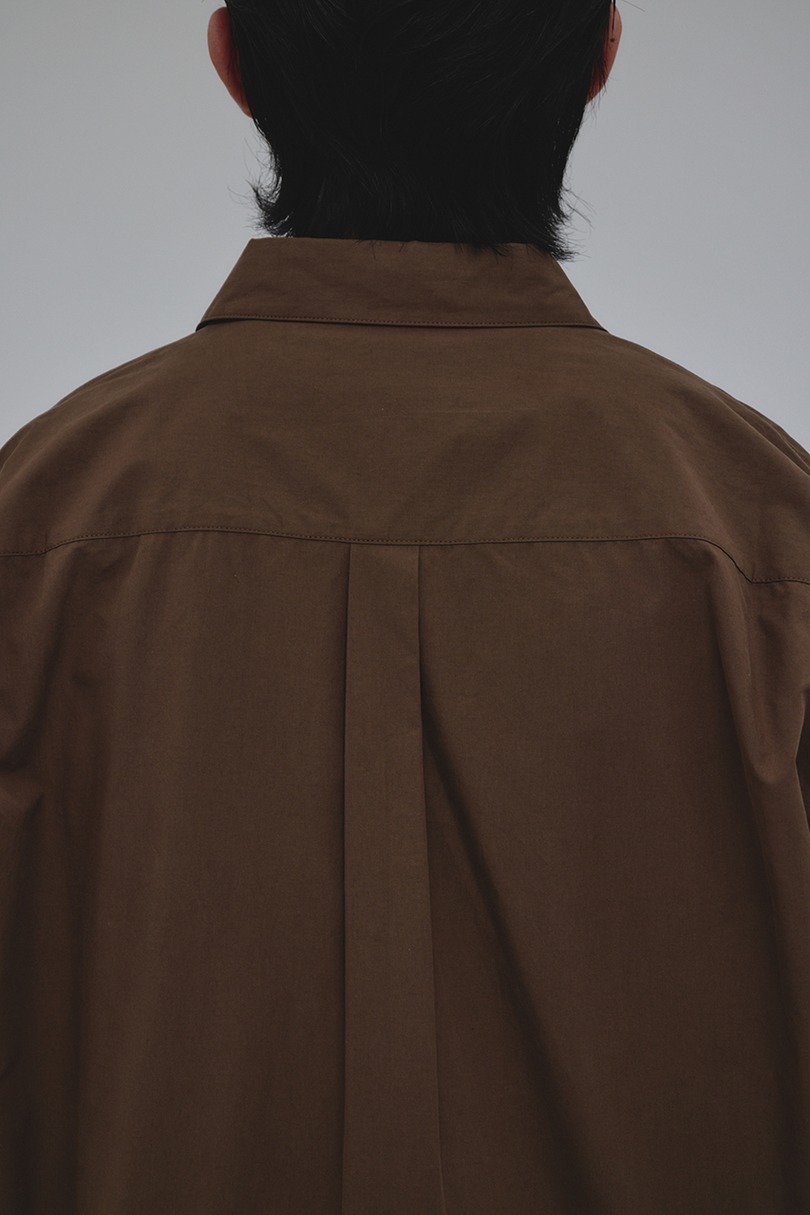 フラップポケットシャツ 詳細画像 BRN 13