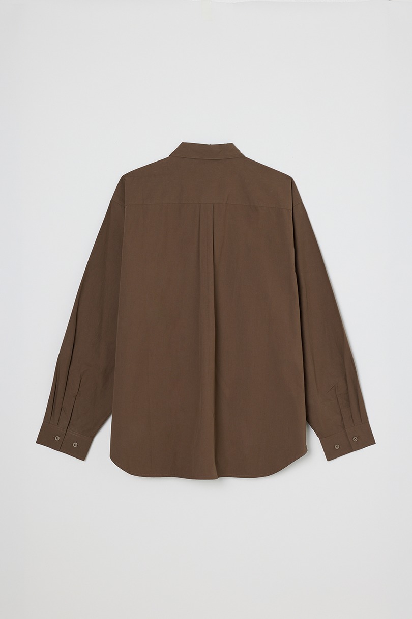 フラップポケットシャツ 詳細画像 BRN 15