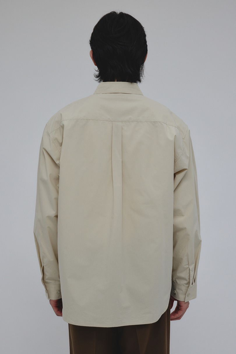 フラップポケットシャツ 詳細画像 L/BEG 6