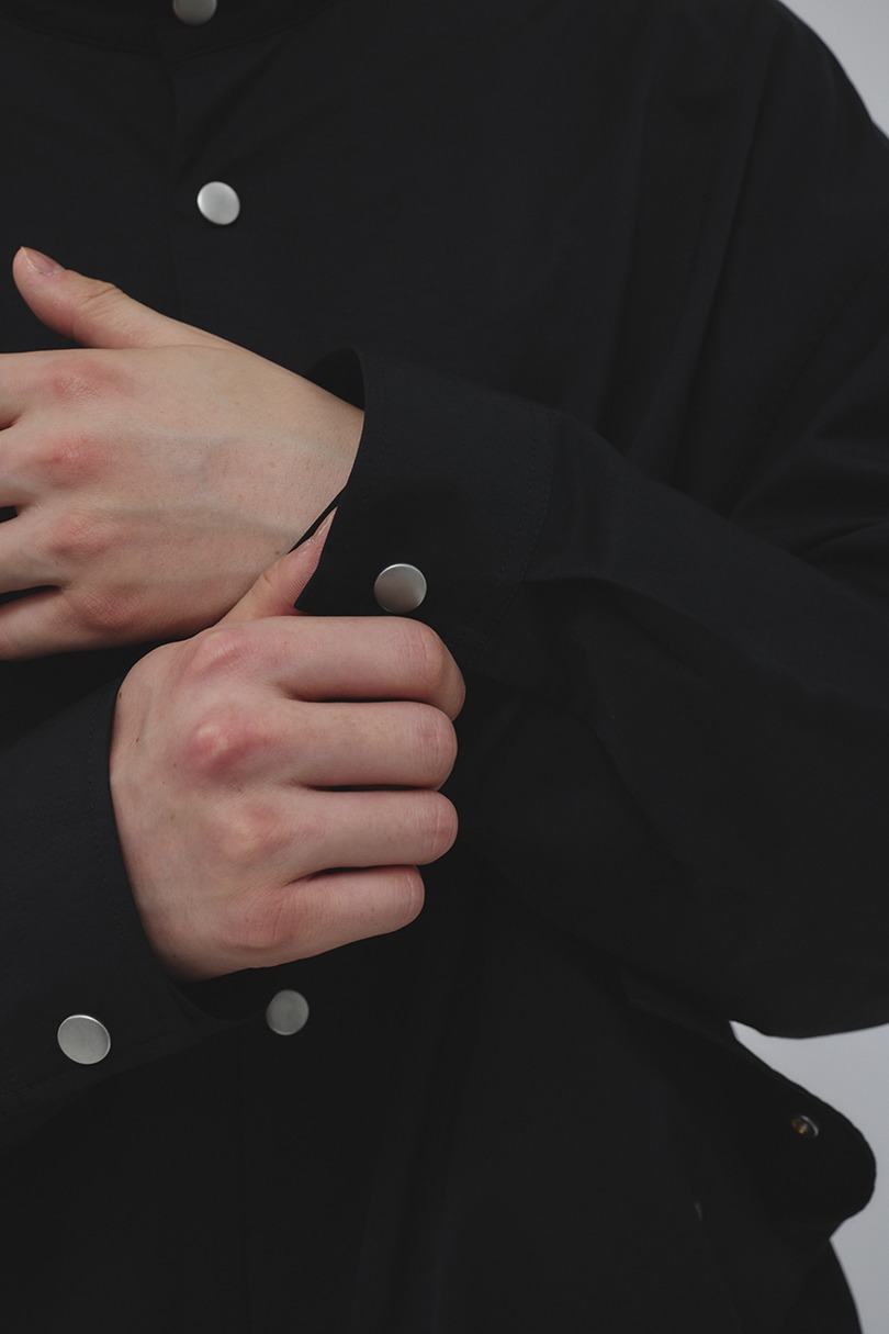 スタンドカラーコーチジャケット 詳細画像 BLK 12