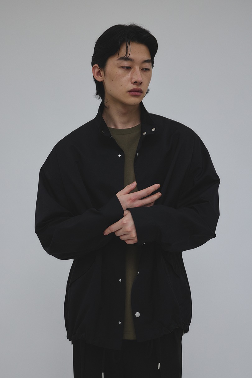 スタンドカラーコーチジャケット 詳細画像 BLK 4