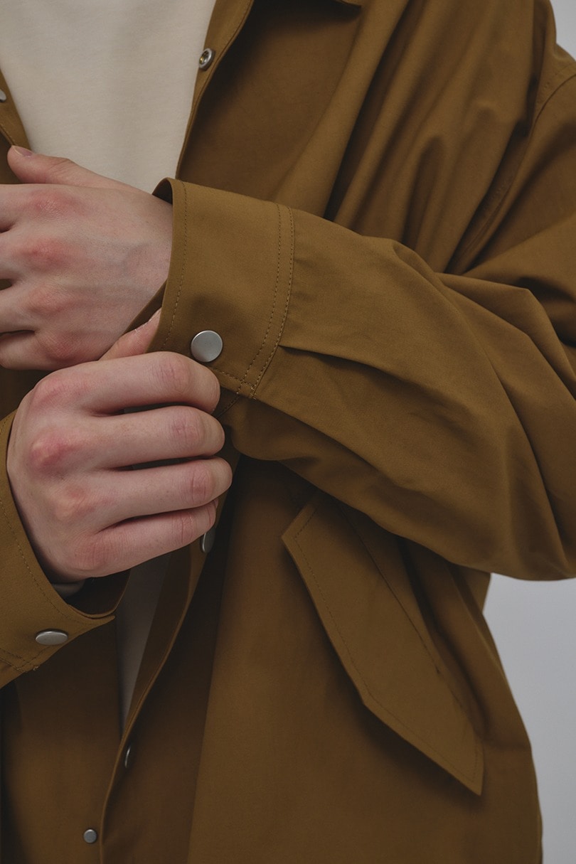 スタンドカラーコーチジャケット 詳細画像 BEG 13