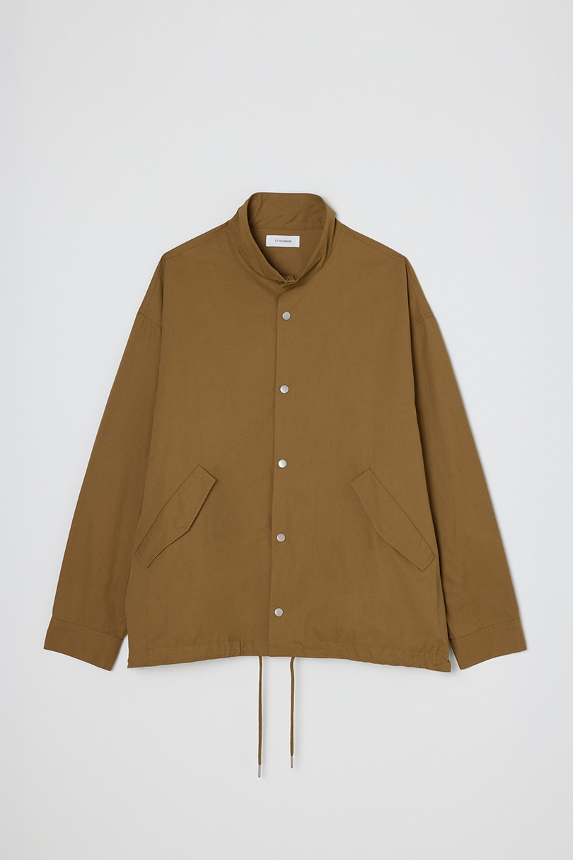 スタンドカラーコーチジャケット 詳細画像 BEG 16