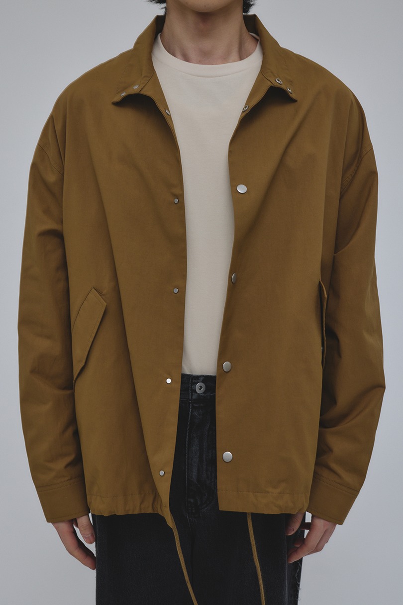スタンドカラーコーチジャケット 詳細画像 BEG 7