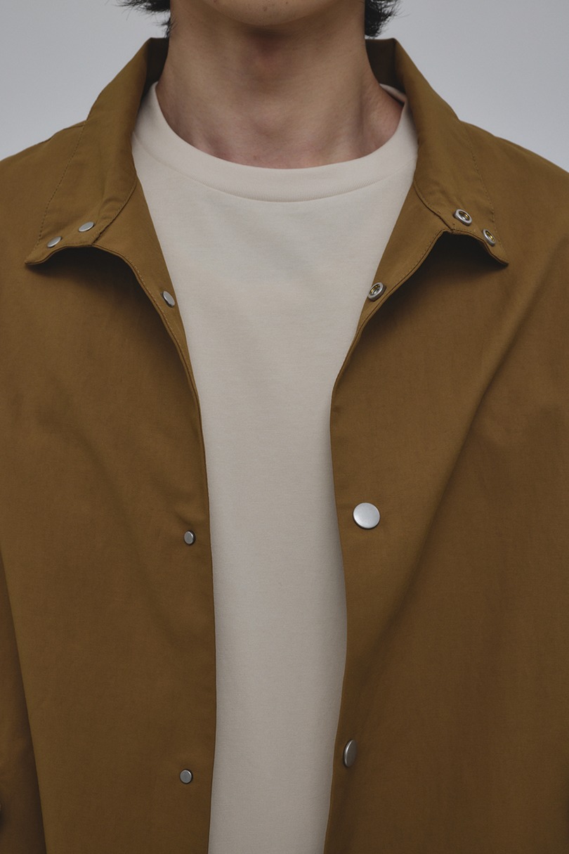 スタンドカラーコーチジャケット 詳細画像 BEG 8