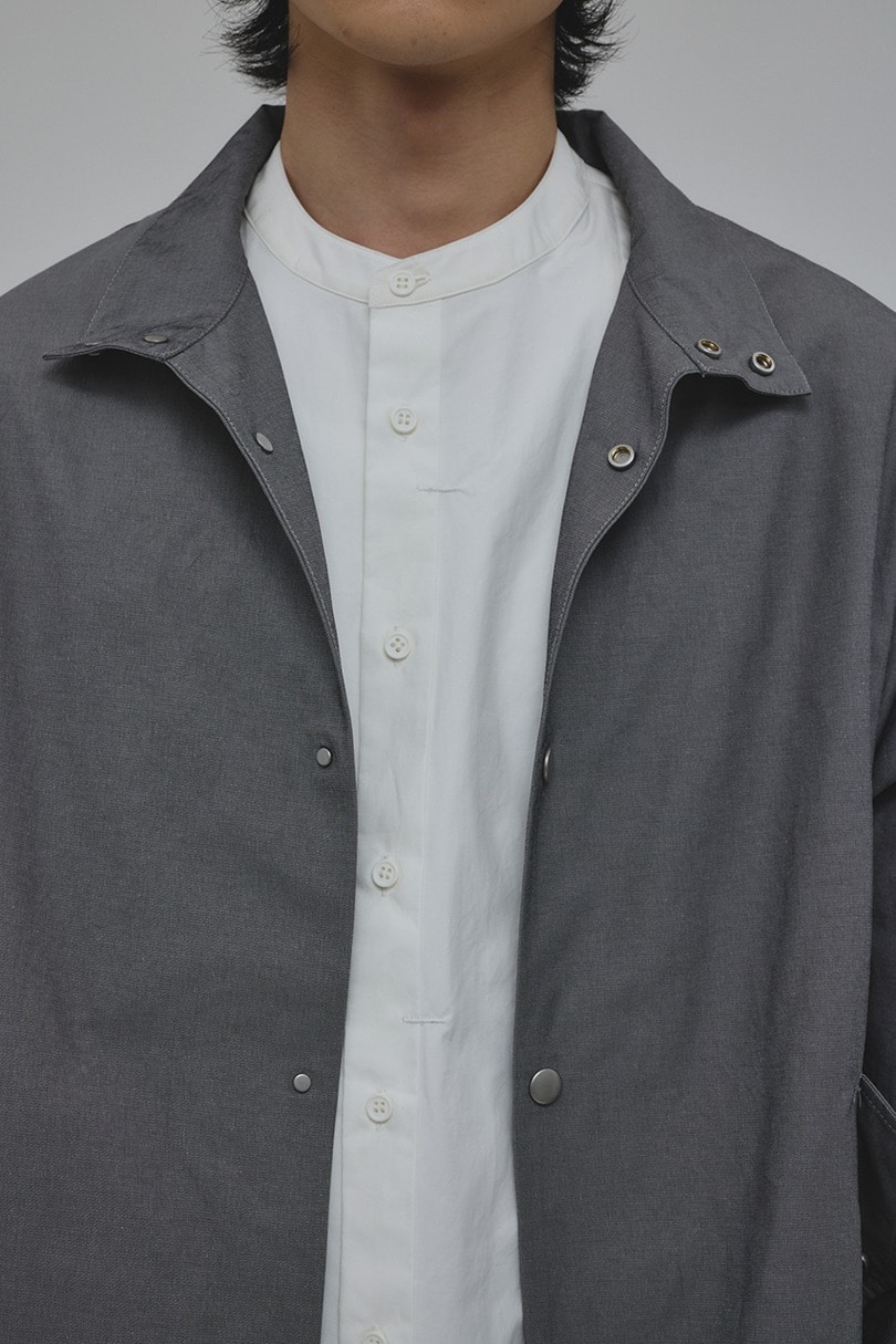 スタンドカラーコーチジャケット 詳細画像 GRY 11