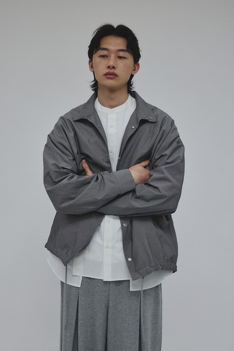 スタンドカラーコーチジャケット 詳細画像 GRY 3