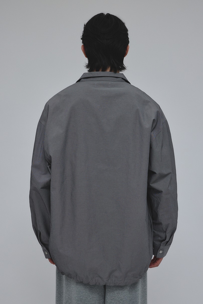スタンドカラーコーチジャケット 詳細画像 GRY 8
