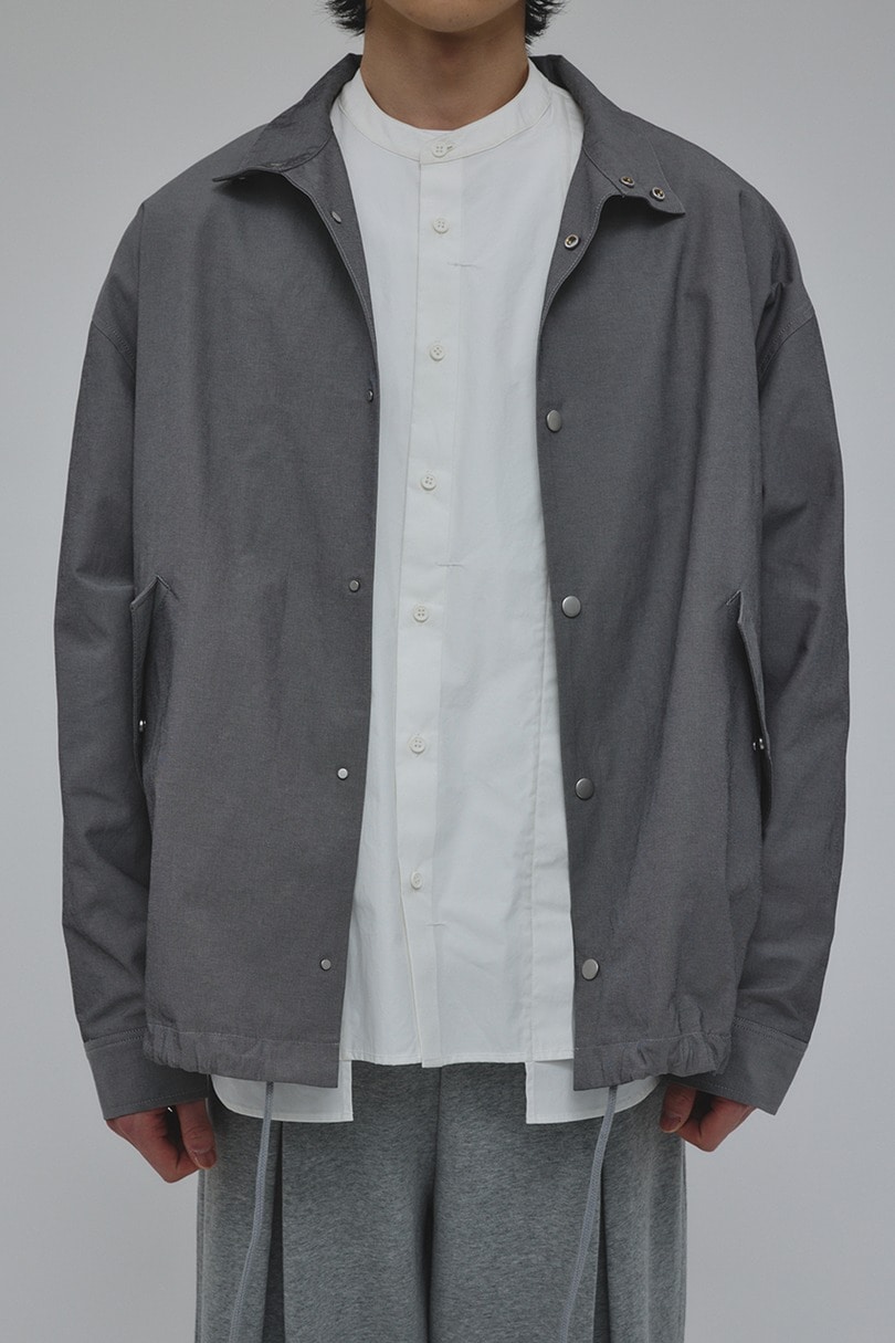 スタンドカラーコーチジャケット 詳細画像 GRY 9