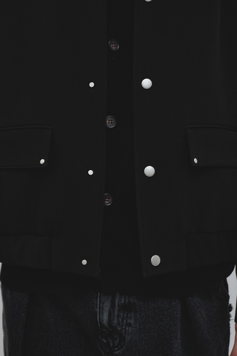 シャーリングヘムジャケット 詳細画像 BLK 10