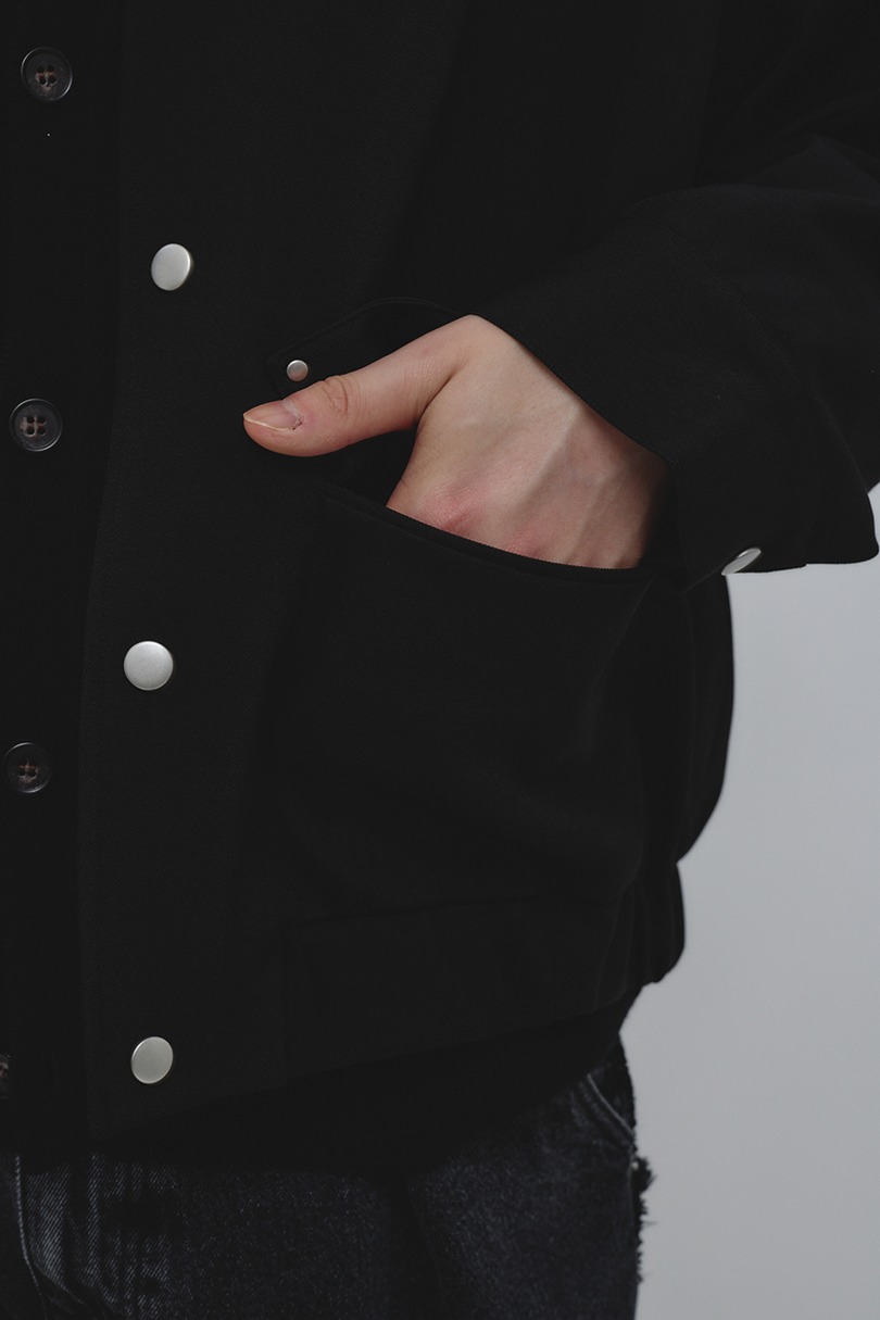 シャーリングヘムジャケット 詳細画像 BLK 11