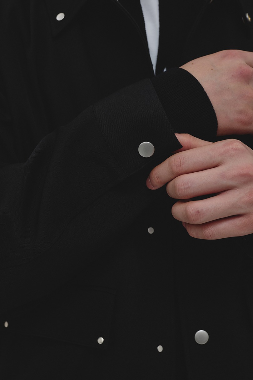 シャーリングヘムジャケット 詳細画像 BLK 12