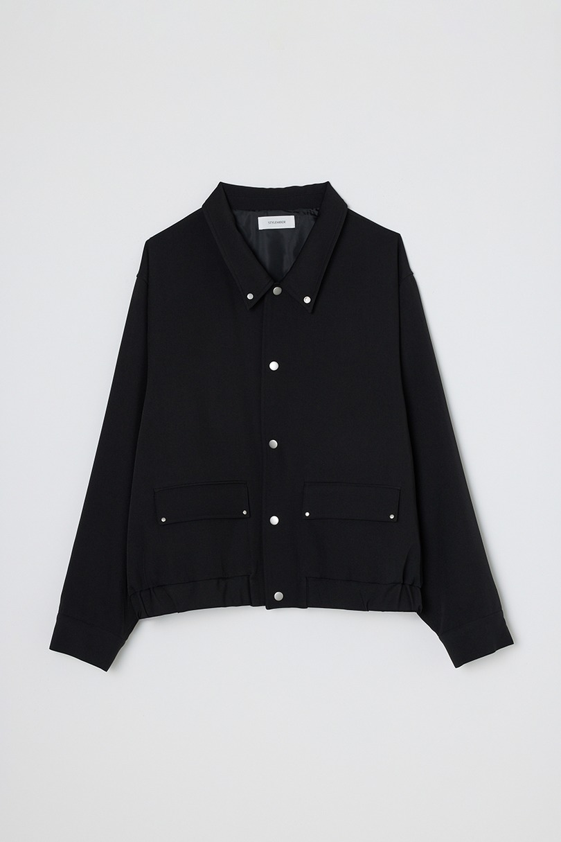 シャーリングヘムジャケット 詳細画像 BLK 17