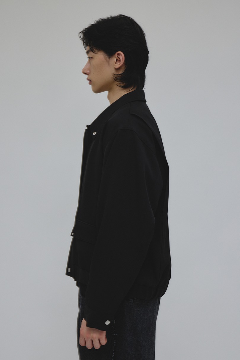 シャーリングヘムジャケット 詳細画像 BLK 6