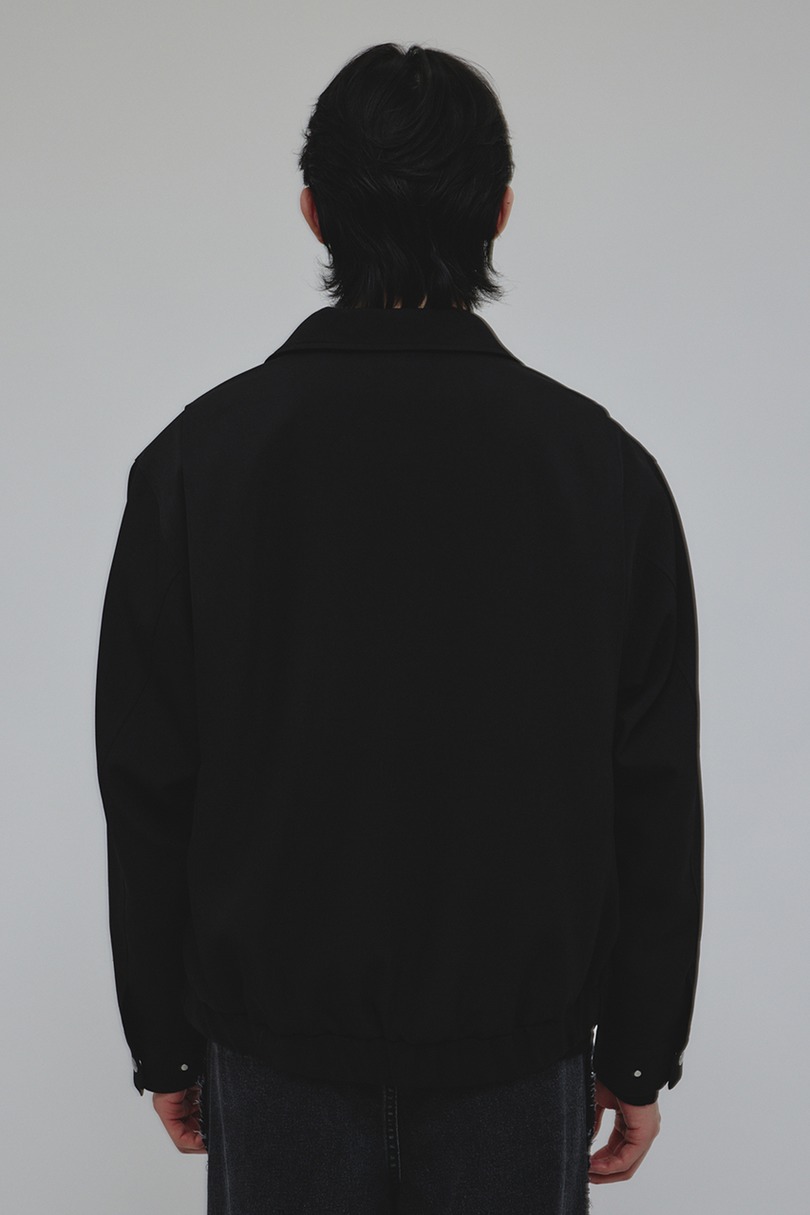 シャーリングヘムジャケット 詳細画像 BLK 7