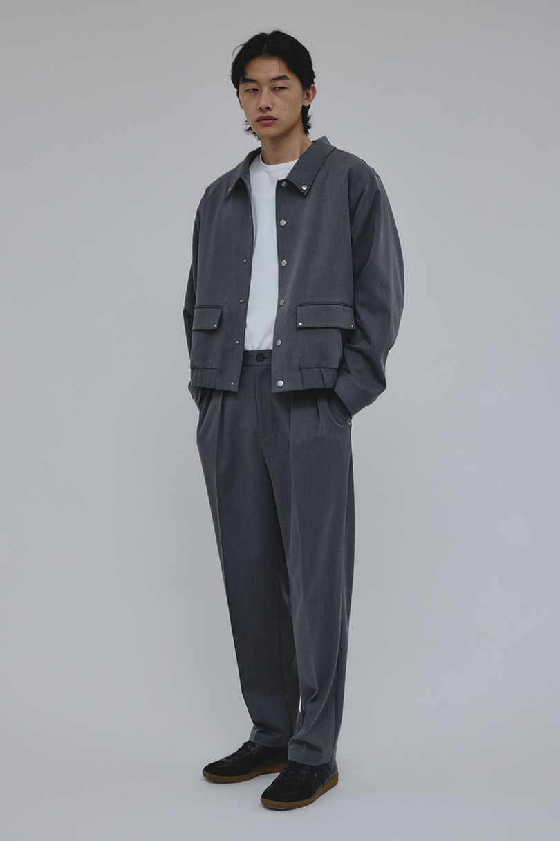 シャーリングヘムジャケット 詳細画像 GRY 2