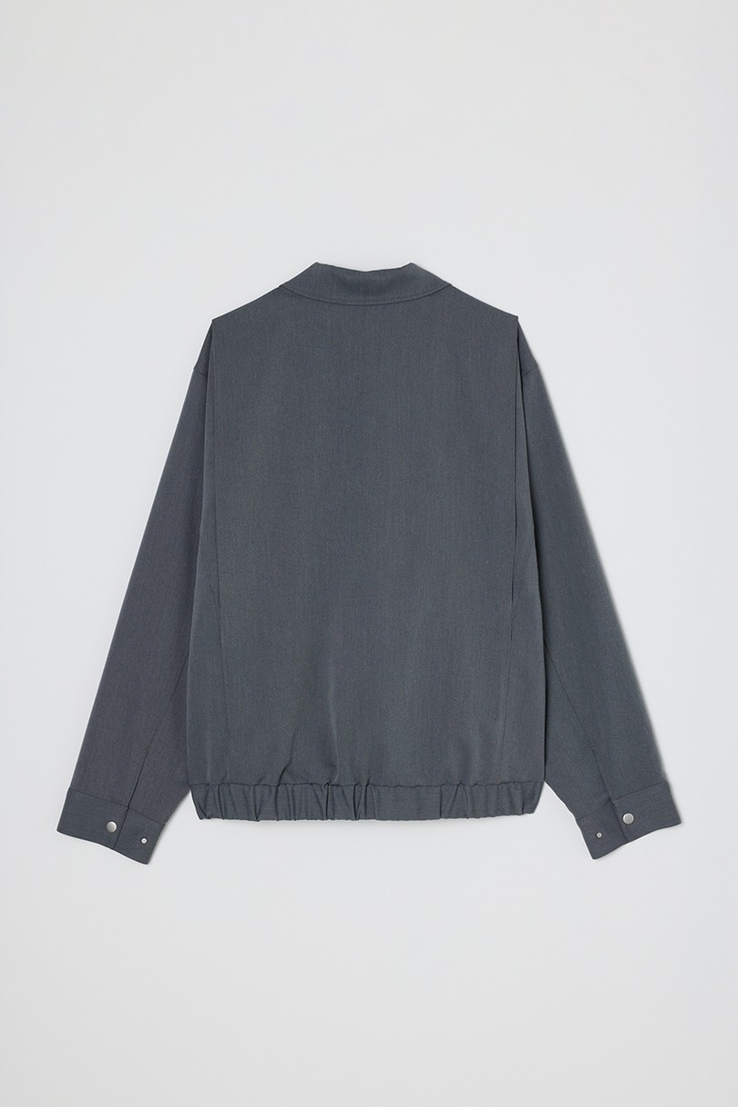 シャーリングヘムジャケット 詳細画像 GRY 20