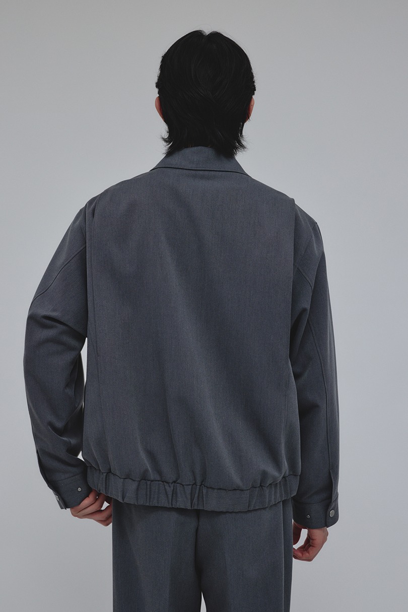 シャーリングヘムジャケット 詳細画像 GRY 5