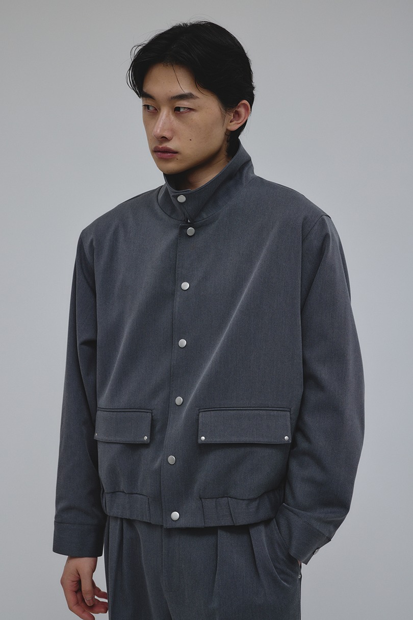シャーリングヘムジャケット 詳細画像 GRY 9
