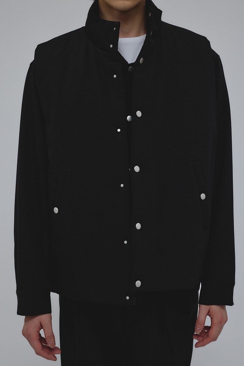 サイドジップパッファーベスト 詳細画像 BLK 11