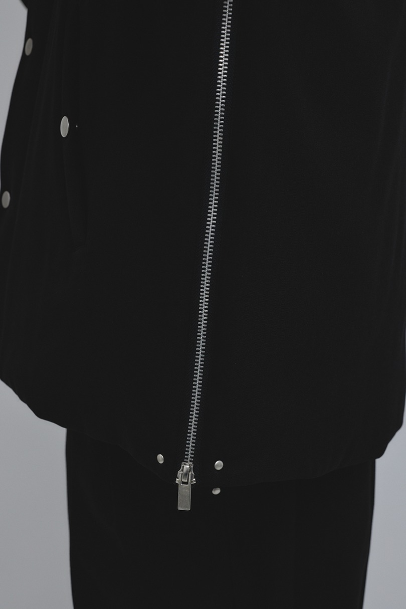 サイドジップパッファーベスト 詳細画像 BLK 14