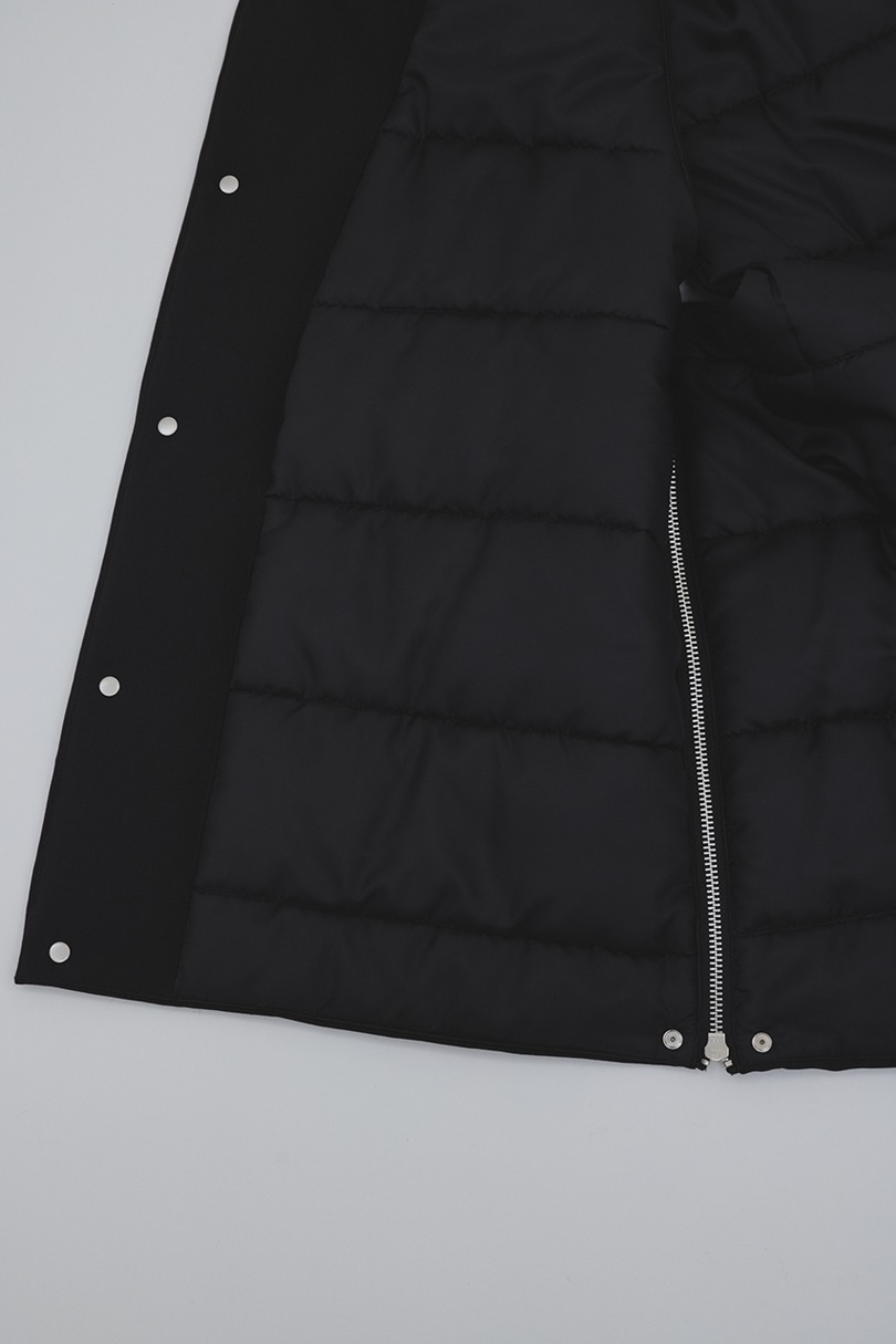 サイドジップパッファーベスト 詳細画像 BLK 17