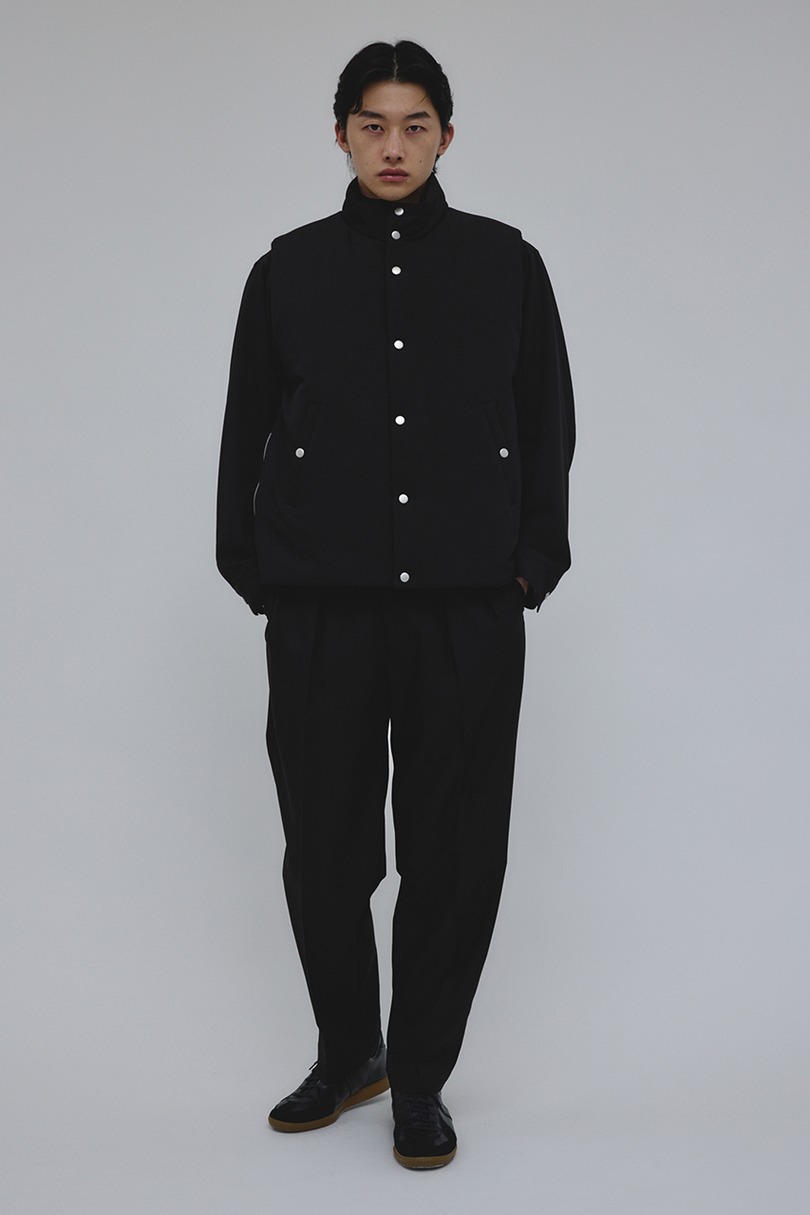 サイドジップパッファーベスト 詳細画像 BLK 5