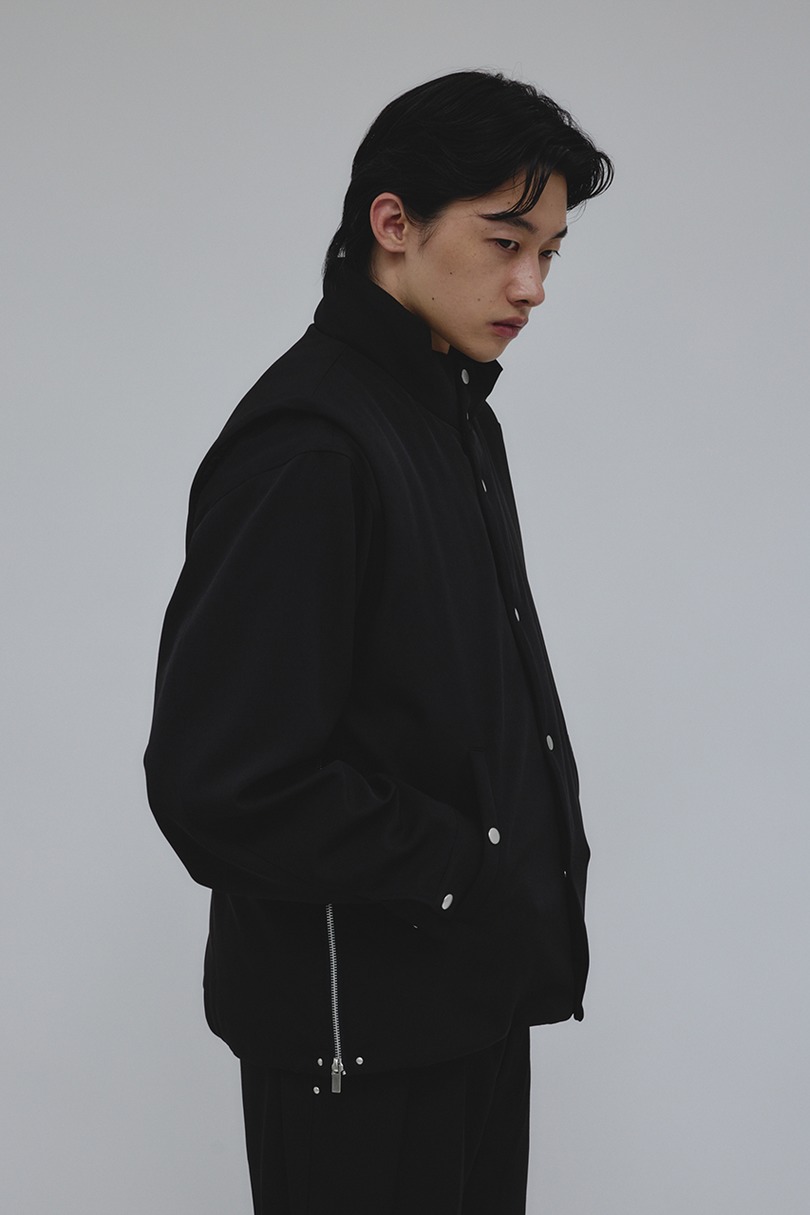 サイドジップパッファーベスト 詳細画像 BLK 7