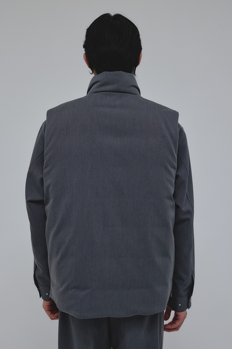 サイドジップパッファーベスト 詳細画像 GRY 11