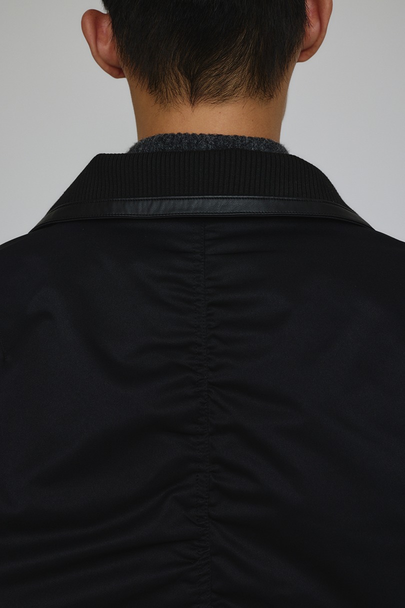 キルティングレイヤーフライトジャケット 詳細画像 BLK 10