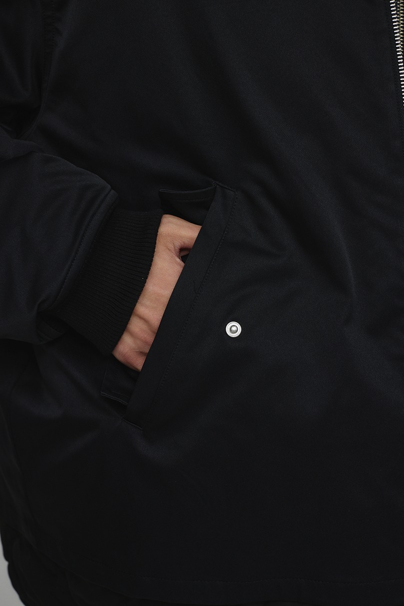 キルティングレイヤーフライトジャケット 詳細画像 BLK 12