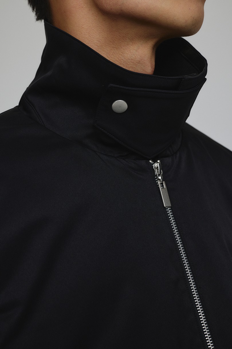 キルティングレイヤーフライトジャケット 詳細画像 BLK 6