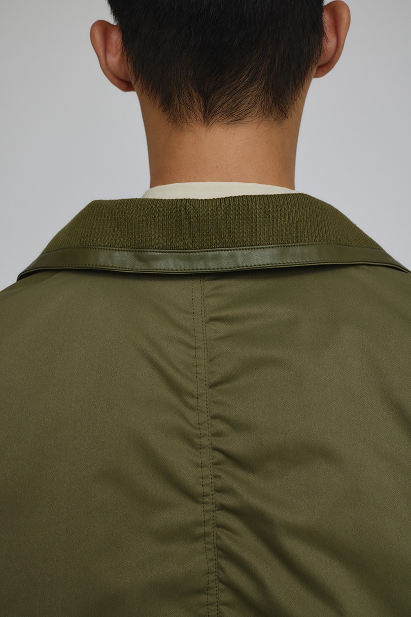 キルティングレイヤーフライトジャケット 詳細画像 KHA 12