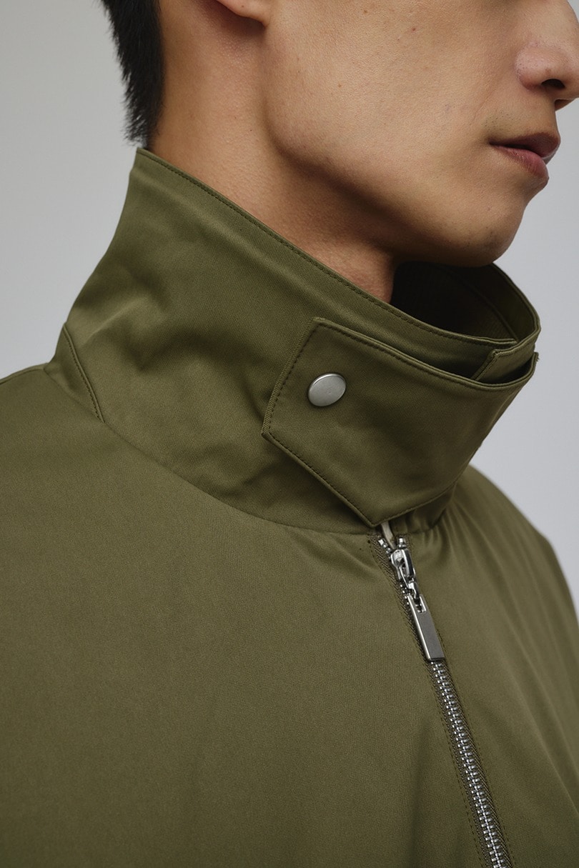 キルティングレイヤーフライトジャケット 詳細画像 KHA 15