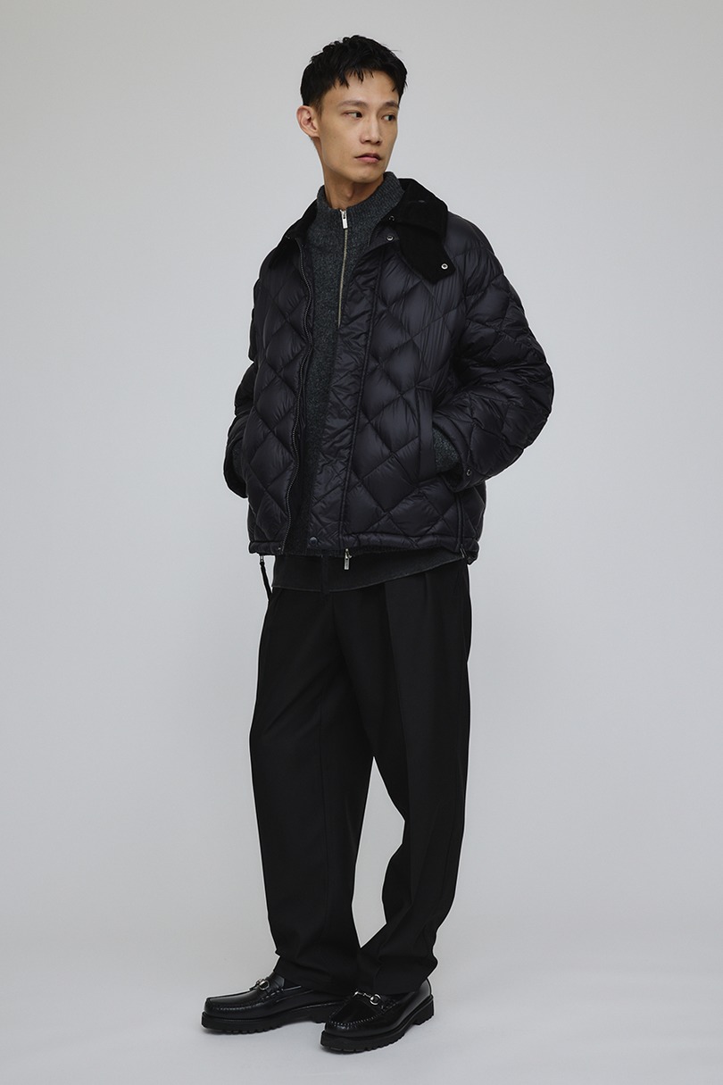 【別注】TAIONメンズダウンジャケット 詳細画像 BLK 3