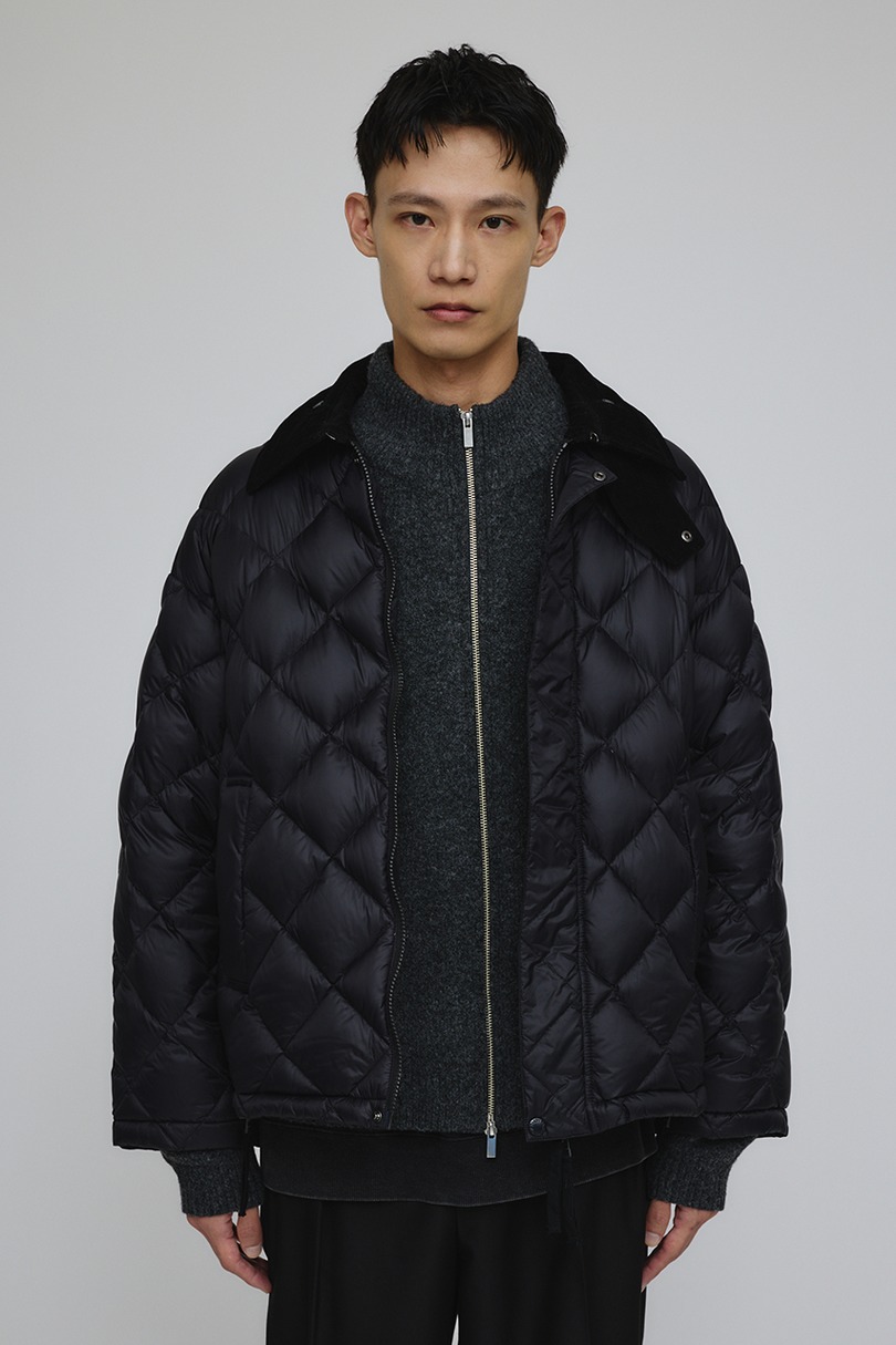 【別注】TAIONメンズダウンジャケット 詳細画像 BLK 4