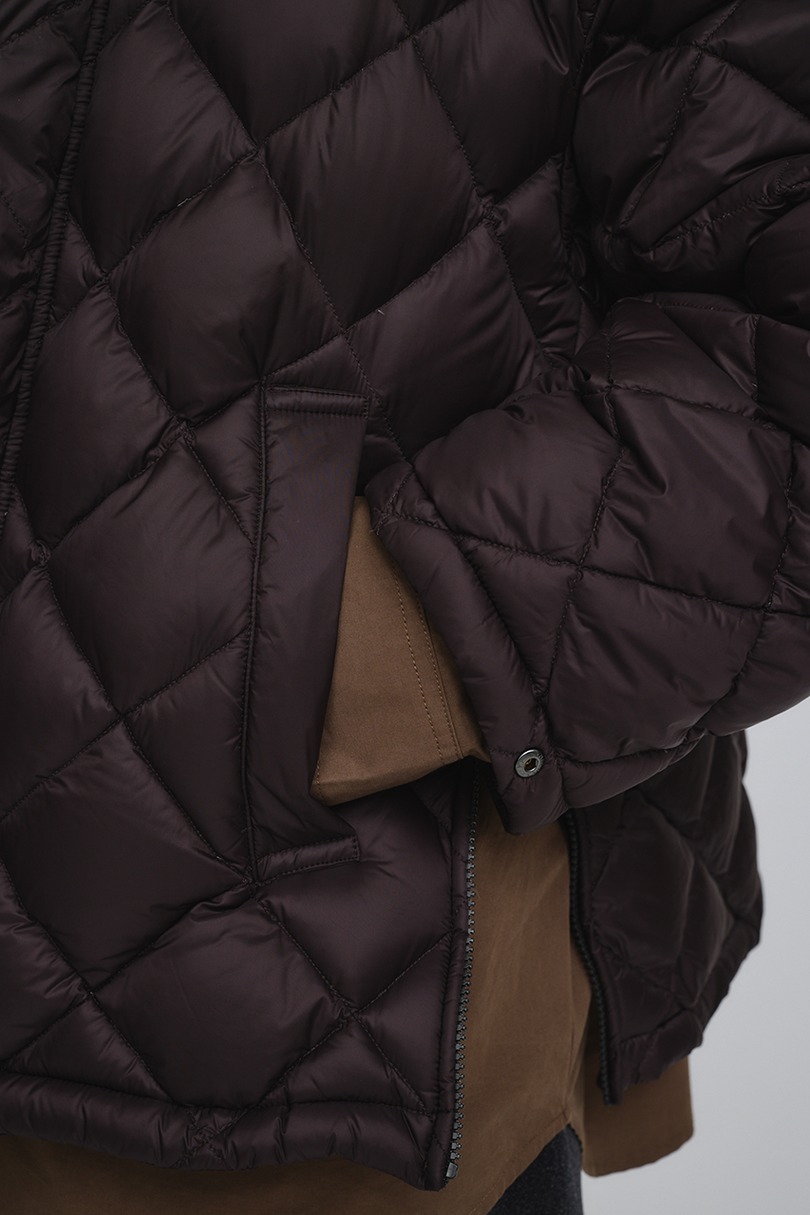 【別注】TAIONメンズダウンジャケット 詳細画像 BRN 10