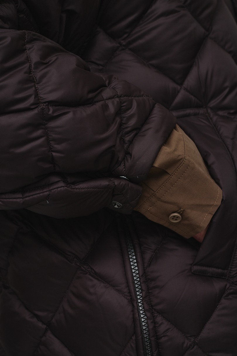 【別注】TAIONメンズダウンジャケット 詳細画像 BRN 12