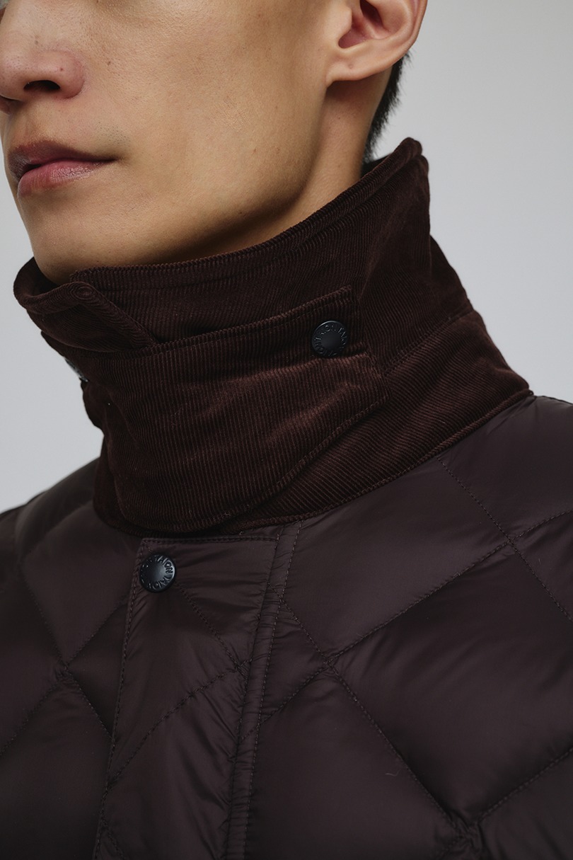 【別注】TAIONメンズダウンジャケット 詳細画像 BRN 13