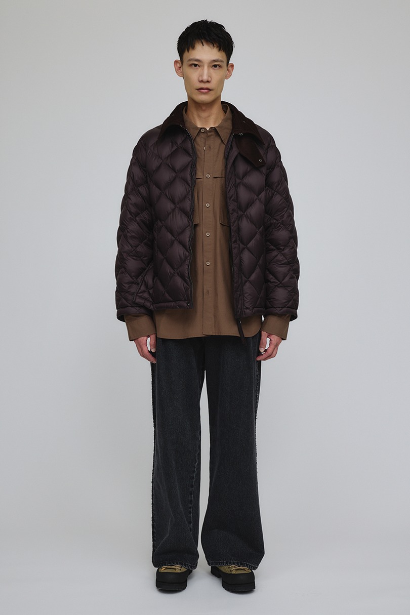 【別注】TAIONメンズダウンジャケット 詳細画像 BRN 2