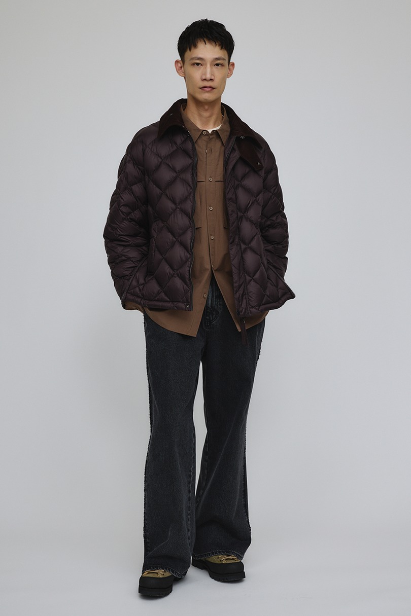 【別注】TAIONメンズダウンジャケット 詳細画像 BRN 3