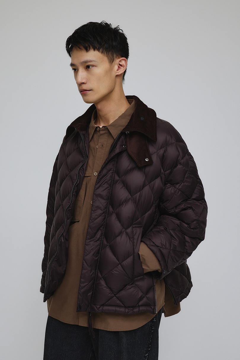 【別注】TAIONメンズダウンジャケット 詳細画像 BRN 4