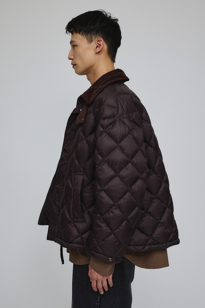 【別注】TAIONメンズダウンジャケット 詳細画像 BRN 5